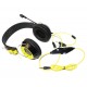 Навушники Gemix N4 Black/Yellow