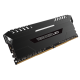 Пам'ять 8Gb x 2 (16Gb Kit) DDR4, 2400 MHz, Corsair Vengeance, Black, White LED (CMU16GX4M2A2400C16)