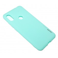 Накладка силиконовая для смартфона Xiaomi Redmi Note 6 Pro, SMTT matte, Torquoise