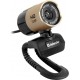 Web камера Defender G-Lens 2577, Black/Gold, 2 Mp, 1280x720/30 fps, микрофон, ручной фокус (63177)