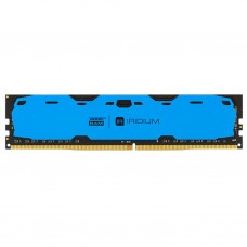 Пам'ять 4Gb DDR4, 2400 MHz, Goodram Iridium, Blue (IR-B2400D464L15S/4G)