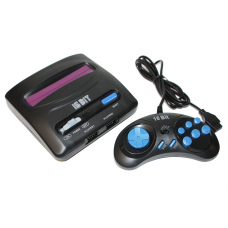 Б/У Игровая приставка Sega Magistr Drive 2 Mini, 16-bit, Black, 160 встр. игр, 2 джойстика