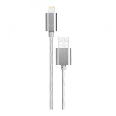 Кабель USB <-> Lightning, Nomi, 3 m, Silver, (DCM 30i)