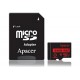 Карта памяти microSDXC, 64Gb, Сlass 10, Apacer, R85MB/s, SD адаптер (AP64GMCSX10U5-R)