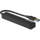 Концентратор USB 3.0 Defender Quadro Express, 4 порти, чорний