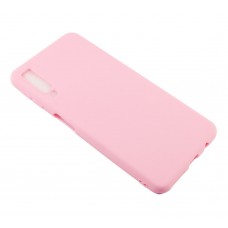 Накладка силіконова Soft Case matte Samsung A750 (A7 2018), Pink