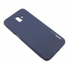 Накладка силіконова Soft Case matte Samsung J610 (J6 + 2018), SMTT Dark Blue