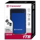 Внешний жесткий диск 1Tb Transcend StoreJet 25H3P, Dark Blue, 2.5