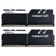 Пам'ять 16Gb x 2 (32Gb Kit) DDR4, 3200 MHz, G.Skill Trident Z, Black (F4-3200C15D-32GTZKW)