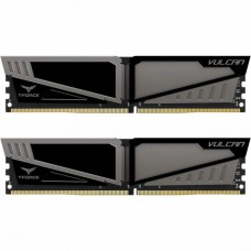 Пам'ять 8Gb x 2 (16Gb Kit) DDR4, 3200 MHz, Team T-Force Vulcan, Grey/Black (TLGD416G3200HC16CDC01)