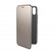 Чехол-книжка кожаный для Huawei P Smart Plus, Grey