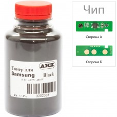Тонер + чип Samsung SL-C430/C480, Black, 40 г, AHK (3202630)