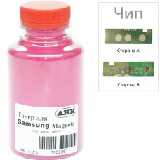 Тонер + чип Samsung SL-C430/C480, Magenta, 30 г, AHK (3202628)