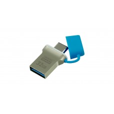USB 3.0 Flash Drive 32Gb Goodram Type-C DualDrive Blue / ODD3-0320B0R11