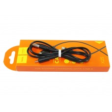 Кабель USB <-> microUSB, Hoco Soarer charged, Black, 1 м (X25)