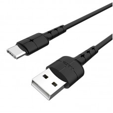 Кабель USB - USB Type-C 1 м Hoco Star Black (X30)