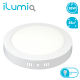 Світильник стельовий круглий Ilumia LED 18W, 4000K, 220V, 1400Lm, білий, ML-18-220-NW
