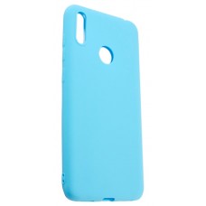 Накладка силиконовая для смартфона Huawei Y7 (2019), Soft case matte Blue