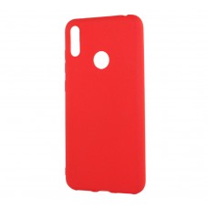 Накладка силиконовая для смартфона Huawei Y7 (2019), Soft case matte Red