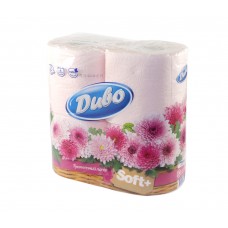Туалетний папір Диво, Рожевий 4 рулони