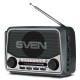 Радиоприёмник Sven SRP-525 Grey (SRP-525-G)