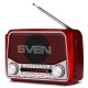 Радиоприёмник Sven SRP-525 Red (SRP-525-R)
