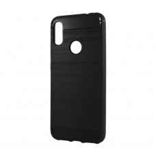 Накладка силиконовая для смартфона Xiaomi Redmi Note 7, Polished Carbon, Black
