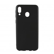 Накладка силиконовая для смартфона Samsung M20, Soft case matte, Black