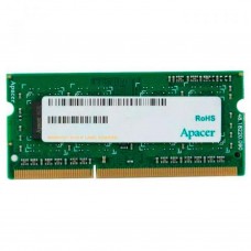 Пам'ять SO-DIMM, DDR3, 4Gb, 1600 MHz, Apacer, 1.5V (DS.04G2K.KAM)