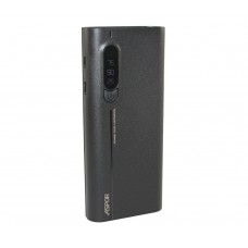 Універсальна мобільна батарея 10000 mAh, Aspor A357 (2.4A, 2USB) Black