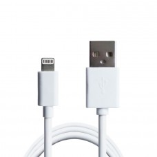 Кабель USB <-> Lightning, Grand-X, White, 1м, 2.1A (PL01W)