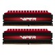 Память 16Gb x 2 (32Gb Kit) DDR4, 3000 MHz, Patriot Viper 4, Red (PV432G300C6K)