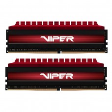 Память 16Gb x 2 (32Gb Kit) DDR4, 3200 MHz, Patriot Viper 4, Red (PV432G320C6K)