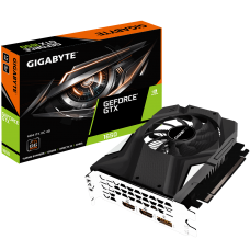 Відеокарта GeForce GTX 1650, Gigabyte, MINI ITX OC, 4Gb GDDR5, 128-bit (GV-N1650IXOC-4GD)