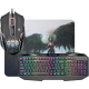 Комплект Defender Reaper MKP-018, Black, USB, клавиатура+мышь+коврик (52018)