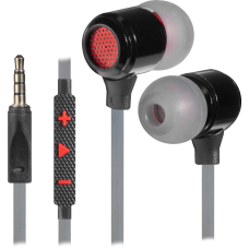 Навушники Defender Pike, Black/Red, мікрофон, 1,2 м