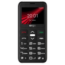 Мобільний телефон Ergo F186 Solace Black, 2 Sim