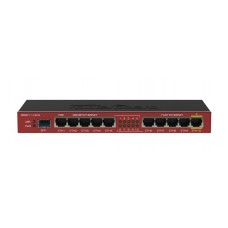 Роутер MikroTik RouterBOARD RB2011iLS-IN, Black/Red