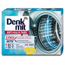 Таблетки для стиральных машин от накипи DenkMit Anti-Kalk-Tabs, 60 шт