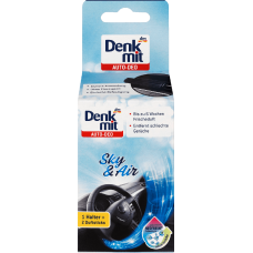 Освіжувач повітря для автомобіля DenkMit Auto-Deo Sky& Air, 2 шт