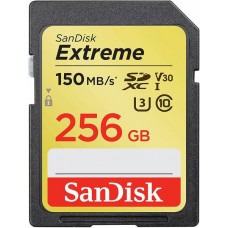 Карта пам'яті SDXC, 256Gb, Class10 UHS-I, SanDisk U3 Extreme Pro (SDSDXV5-256G-GNCIN)