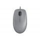Мышь Logitech M110 Silent, Gray, USB, оптическая, 1000 dpi, 3 кнопки, 1.8 м (910-005490)