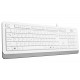 Клавіатура A4tech Fstyler FK10, Sleek MMedia Comfort, USB, White