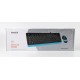 Комплект A4Tech Fstyler Sleek Multimedia Comfort F1010, Black/Blue, клавіатура+миша, USB