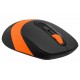 Миша A4Tech Fstyler FG10 2000dpi Black+Orange, USB, Wireless