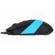 Миша A4Tech Fstyler FM10 1600dpi Black+Blue, USB