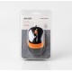 Миша A4Tech Fstyler FM10 1600dpi Black+Orange, USB