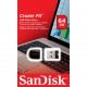 USB Flash Drive 64Gb SanDisk Cruzer Fit Black/Red, SDCZ33-064G-B35