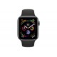 Apple Watch Series 4 40mm GPS Space Gray Aluminum Case with Black Sport Band (MU662)