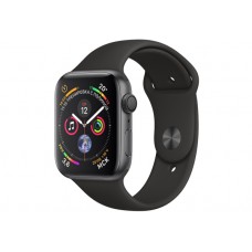 Apple Watch Series 4 40mm GPS Space Gray Aluminum Case with Black Sport Band (MU662)